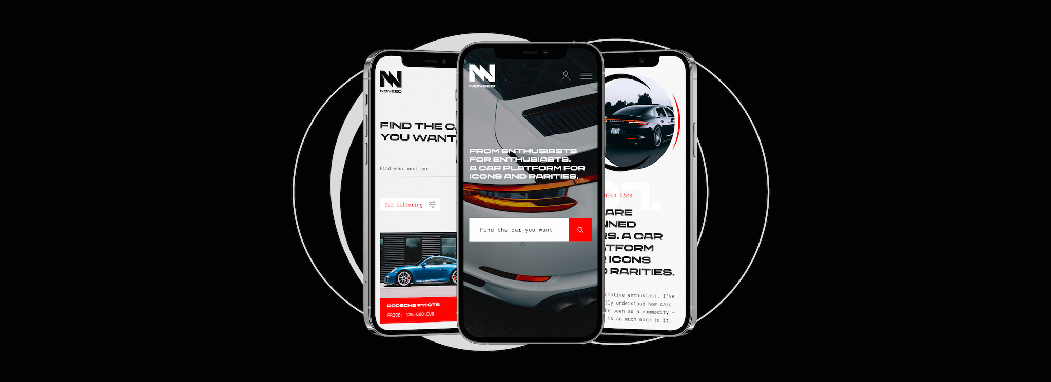 NONEED CARS Corporate Design by Flipped Mountain